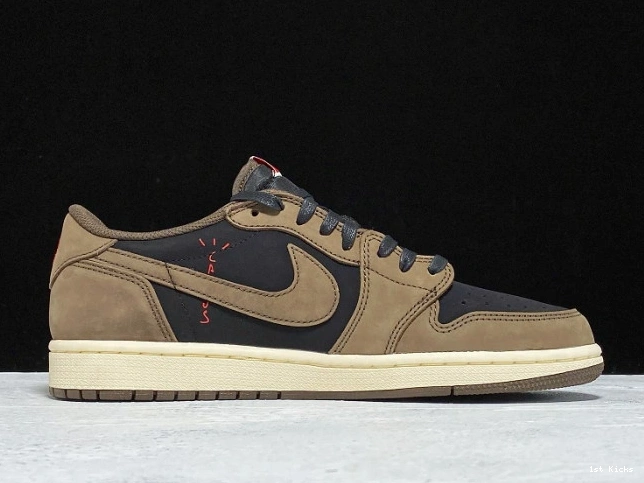 1st Kicks Shoes Travis Scott OG Jordan Air SP Dark Low CQ4277-001 Mocha x 1 0822
